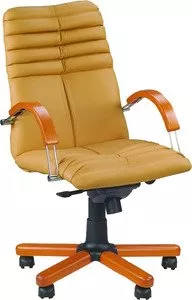 Кресло Новый Стиль GALAXY wood LB chrome фото