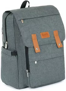 Рюкзак для мамы Nuovita CapCap Hipster (серый) фото