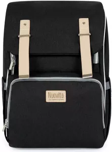 Рюкзак для мамы Nuovita Capcap Rotta (черный) фото