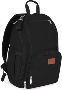 Рюкзак для мамы Nuovita Capcap Via (черный) фото