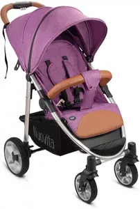 Прогулочная коляска Nuovita Corso (фиолетовый/серебристый) фото