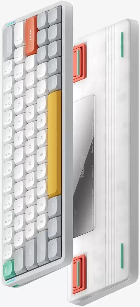 Игровая клавиатура Nuphy Air60 V2 Ionic White (Gateron Low Profile Blue 2.0, нет кириллицы) фото 3