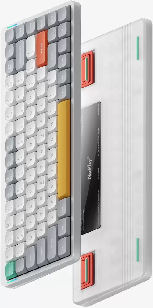 Игровая клавиатура Nuphy Air75 V2 Ionic White (NuPhy Low Profile Cowberry) фото 3