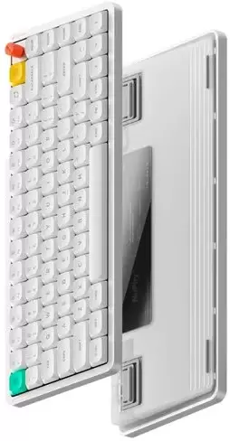 Игровая клавиатура Nuphy AIR75 V3 Nova White Red Nano Switch (RU) фото