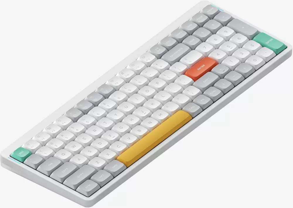 NuPhy Air96 V2 Ionic White (Gateron Low Profile Aloe)