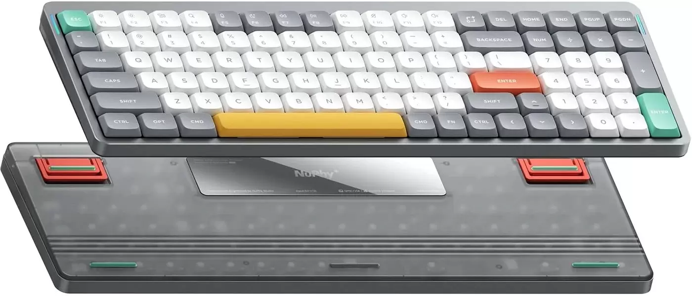 Клавиатура NuPhy Air96 V2 Lunar Gray (Gateron Low Profile Red 2.0) фото 3