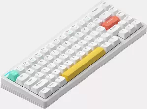 Клавиатура NuPhy Halo65 Ionic White (Gateron G Pro Brown 2.0) фото