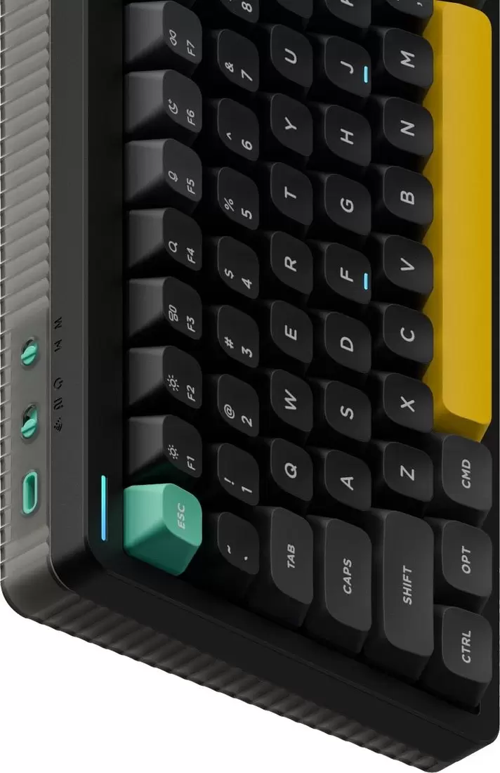 Клавиатура NuPhy Halo75 V2 (черный, NuPhy Lemon, нет кириллицы) фото