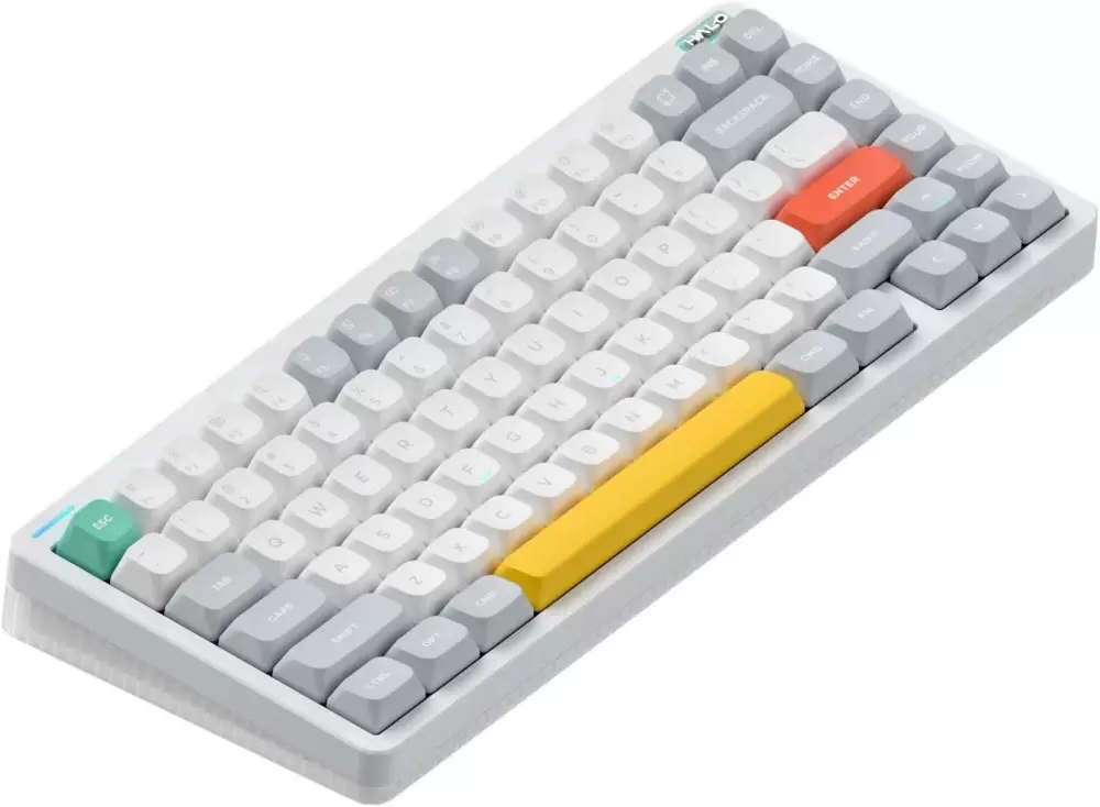 NuPhy Halo75 V2 Ionic White RGB Red Switch (RU)