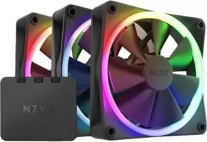 Комплект вентиляторов для корпуса NZXT F120 RGB Triple Pack RF-R12TF-B1 фото