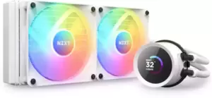 Жидкостное охлаждение для процессора NZXT Kraken 240 RGB RL-KR240-W1 фото