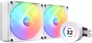 Жидкостное охлаждение для процессора NZXT Kraken Elite 280 RGB RL-KR28E-W1 фото