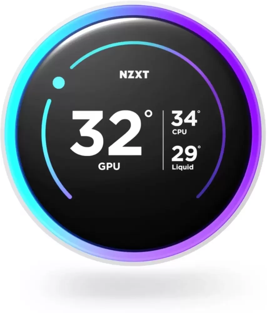 Жидкостное охлаждение для процессора NZXT Kraken Elite 280 RGB RL-KR28E-W2 фото