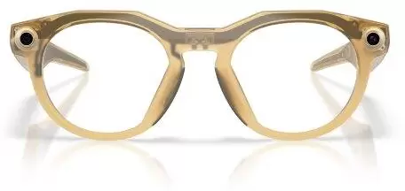 Умные очки Oakley Meta Transitions (прозрачные линзы с затемнением в коричневый, прозрачно-бежевая оправа) фото 3
