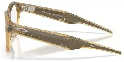 Умные очки Oakley Meta Transitions (прозрачные линзы с затемнением в коричневый, прозрачно-бежевая оправа) фото 6