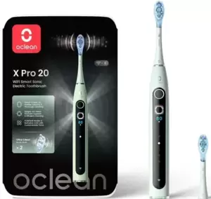 Электрическая зубная щетка Oclean X Pro 20 (зеленый) фото