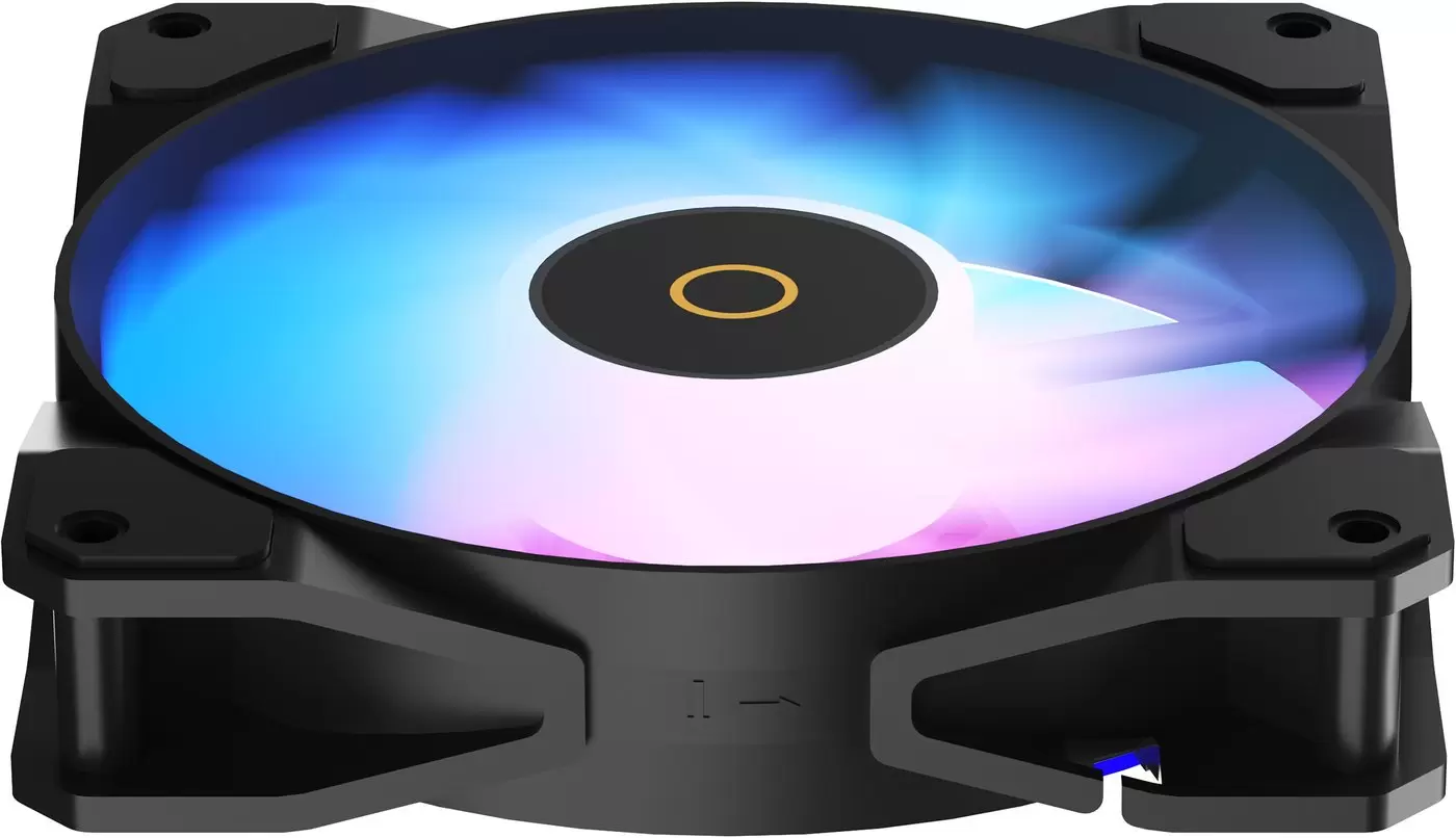 Вентилятор для корпуса Ocypus Beta F12 BK ARGB Reverse Blade Beta-F12-BK1AM01X-GL фото