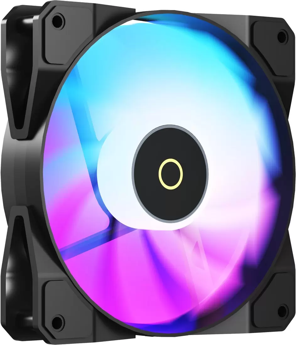 Вентилятор для корпуса Ocypus Beta F12 BK ARGB Reverse Blade Beta-F12-BK1AM01X-GL фото