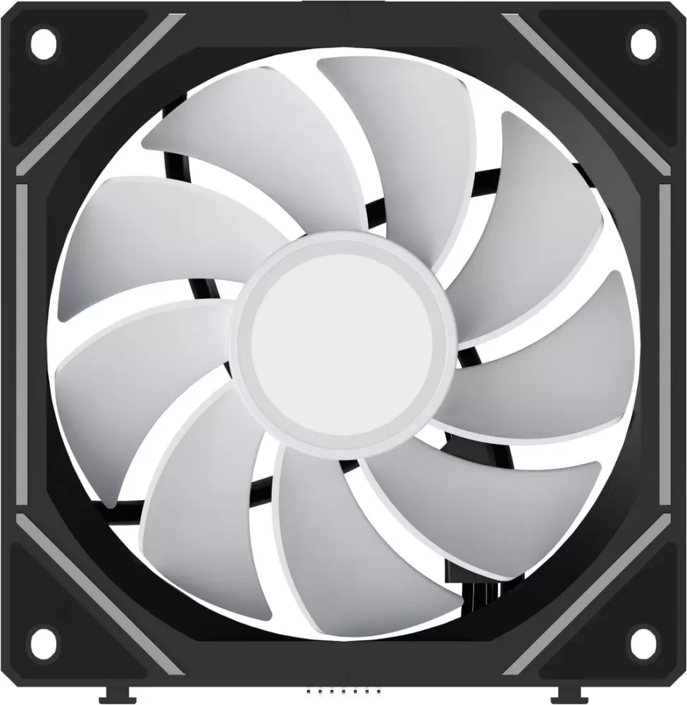 Комплект вентиляторов для корпуса Ocypus Gamma F12 Uni BK ARGB Reverse Blade 3IN1 фото