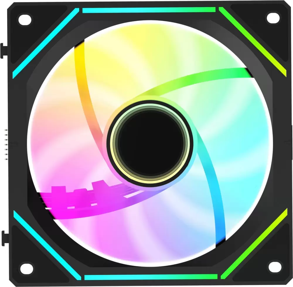 Комплект вентиляторов для корпуса Ocypus Gamma F12 Uni BK ARGB Reverse Blade 3IN1 фото