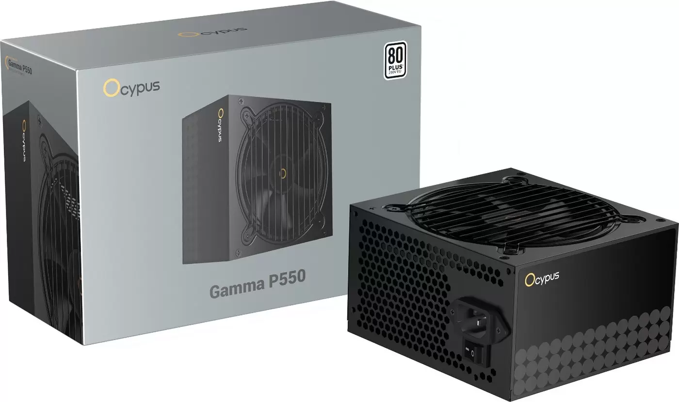 Блок питания Ocypus Gamma P550 Gamma-P550-W1HDBK024X-EU фото