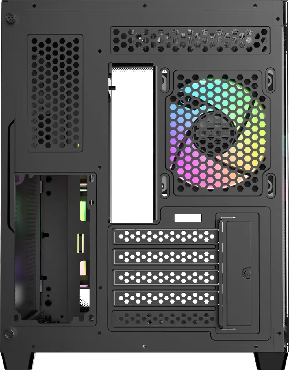 Корпус Ocypus Iota C50 Curve ARGB (Iota-C50-BKD300CD-GL) фото