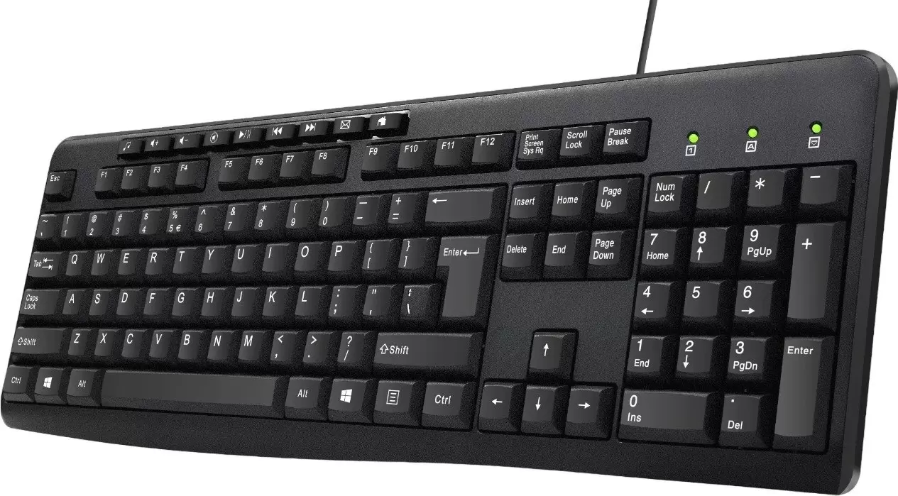 Клавиатура Oklick 305M (черный) фото