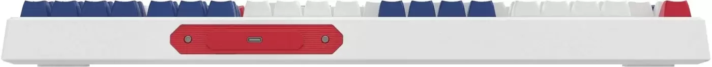 Клавиатура Oklick 725G (белый/красный) фото 6