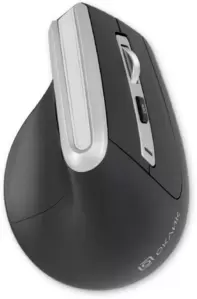 Вертикальная мышь Oklick 991MW (черный) фото