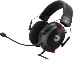 Oklick HS-L305G (черный/красный)