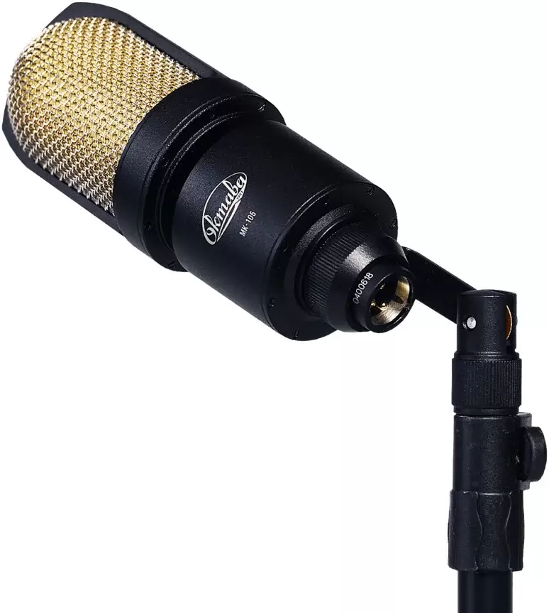 Проводной микрофон Октава МК-105 (без футляра, черный) фото 2