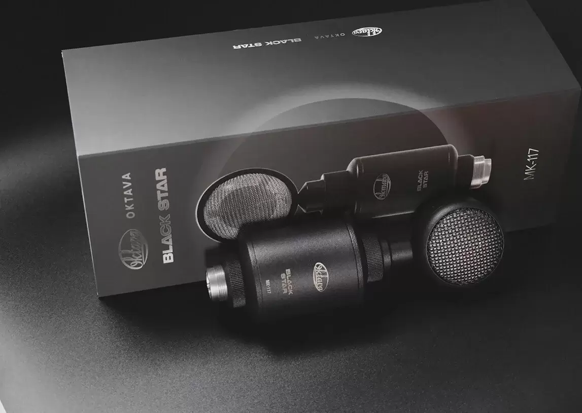 Проводной микрофон Октава МК-117 Black Star Limited Edition фото 2