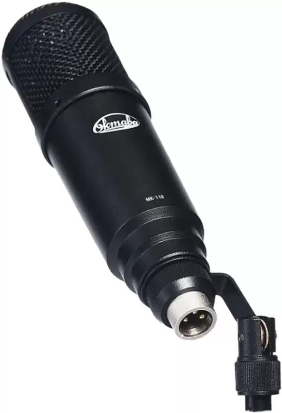 Проводной микрофон Октава МК-119 (без футляра, черный) фото 2