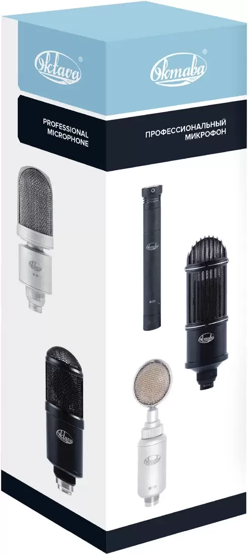 Проводной микрофон Октава МК-119 (без футляра, черный) фото 3