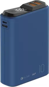 Портативное зарядное устройство Olmio QS-10 10000mAh Blue фото