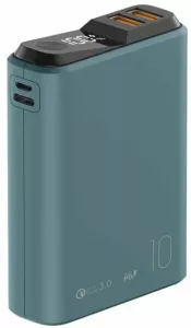 Портативное зарядное устройство Olmio QS-10 10000mAh Green фото