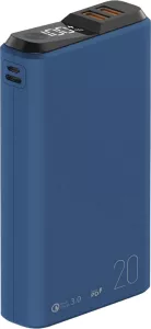 Портативное зарядное устройство Olmio QS-20 20000mAh Blue фото