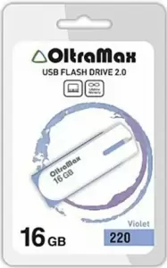 USB Flash OltraMax 220 16GB (фиолетовый) [OM-16GB-220-Violet] фото