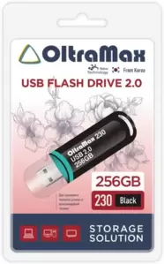 USB Flash OltraMax 230 256GB (черный) фото