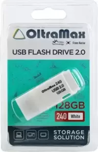 USB Flash Oltramax 240 128GB (белый) фото