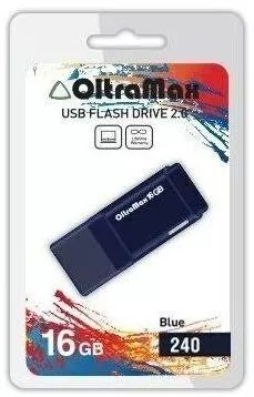USB Flash Oltramax 240 16GB (синий) (OM-16GB-240-Blue) фото
