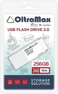 USB Flash Oltramax 240 256GB (белый) фото