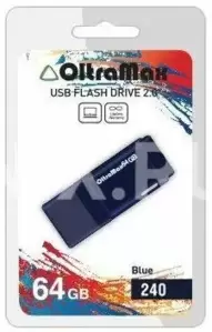 USB Flash Oltramax 240 64GB (синий) (OM-64GB-240-Blue) фото