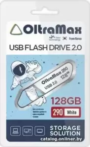 USB Flash OltraMax 290 128GB (белый) фото