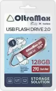 USB Flash OltraMax 290 128GB (красный) фото