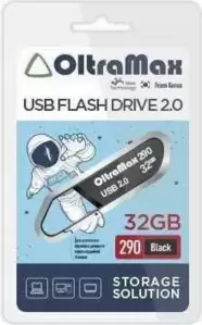 USB Flash OltraMax 290 32GB (черный) фото