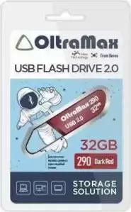 USB Flash OltraMax 290 32GB (красный) фото