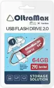 USB Flash OltraMax 290 64GB (красный) фото
