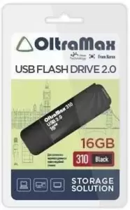 USB Flash Oltramax 310 16GB (черный) фото