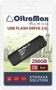 USB Flash Oltramax 310 256GB (черный)